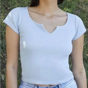 JOHN GALT brandy melville richie t shirt in white